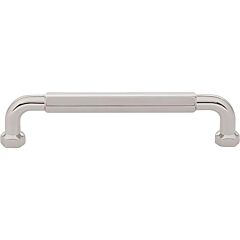 Coddington Collection Dustin Pull 5-1/16" (128mm) Center to Center, 5-5/8" Length, Polished Nickel Cabinet Hardware Pull / Handle