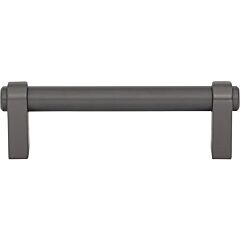 Coddington Collection Lawrence Pull 3-3/4" (96mm) Center to Center, 4-11/16" Length, Ash Gray Cabinet Hardware Pull / Handle