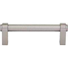 Coddington Collection Lawrence Pull 3-3/4" (96mm) Center to Center, 4-11/16" Length, Brushed Satin Nickel Cabinet Hardware Pull / Handle