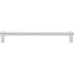 Coddington Collection Lawrence Pull 8-13/16" (224mm) Center to Center, 9-15/32" Length, Polished Chrome Cabinet Hardware Pull / Handle