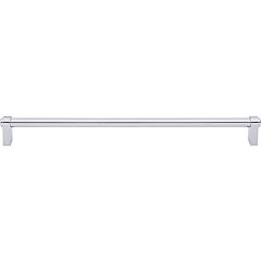 Coddington Collection Lawrence Pull 12" (305mm) Center to Center, 12-5/8" Length, Polished Chrome Cabinet Hardware Pull / Handle