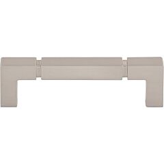 Coddington Collection Langston Pull 3-3/4" (96mm) Center to Center, 4-1/4" Length, Brushed Satin Nickel Cabinet Hardware Pull / Handle