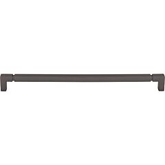 Coddington Collection Langston Pull 12" (305mm) Center to Center, 12-7/16" Length, Ash Gray Cabinet Hardware Pull / Handle