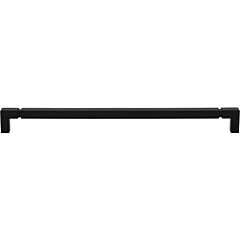 Coddington Collection Langston Pull 12" (305mm) Center to Center, 12-7/16" Length, Flat Black Cabinet Hardware Pull / Handle