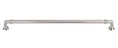 Top Knobs Chareau 12" (305mm) Center to Center, Overall Length 13-11/16" (348mm) Brushed Satin Nickel Cabinet Door Pull/Handle
