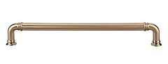 Top Knobs Chareau 12" (305mm) Center to Center, Overall Length 13-11/16" (348mm) Honey Bronze Cabinet Door Pull/Handle