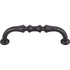 Top Knobs Chalet Pull Transitional Style 3-3/4 Inch (96mm) Center to Center, Overall Length 4-3/8" Sable Cabinet Hardware Pull / Handle 