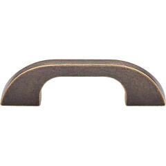 Top Knobs Neo Pull Contemporary Style 3-Inch (76mm) Center to Center, Overall Length 4- German Bronze Cabinet Hardware Pull / Handle 