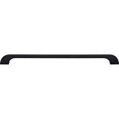 Top Knobs Neo Pull Contemporary Style 12-Inch (305mm) Center to Center, Overall Length 13" Flat Black Cabinet Hardware Pull / Handle 