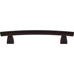 Top Knobs Arched Pull Contemporary Style 5-Inch (127mm) Center to Center, Overall Length 6-13/16" Oil Rubbed Bronze Cabinet Hardware Pull / Handle 