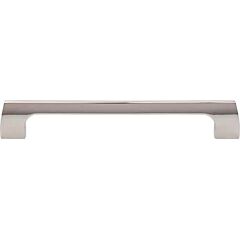 Top Knobs Holland Pull Contemporary,Transitional Style 6-5/16 Inch (160mm) Center to Center, Overall Length 7-Inch Polished Nickel Cabinet Hardware Pull / Handle 