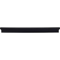 Top Knobs Glacier Pull Contemporary,Transitional Style 9-15/16 Inch (252mm) Center to Center, Overall Length 12" Flat Black Cabinet Hardware Pull / Handle 