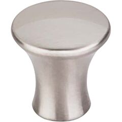 Top Knobs Oculus Round Knob Small Contemporary,Transitional Style Brushed Satin Nickel Knob, 7/8 Inch Diameter