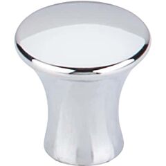 Top Knobs Oculus Round Knob Small Contemporary,Transitional Style Polished Chrome Knob, 7/8 Inch Diameter
