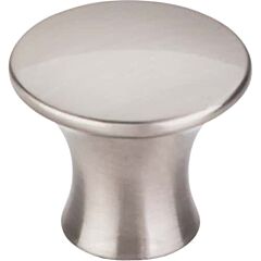 Top Knobs Oculus Round Knob Large Contemporary,Transitional Style Brushed Satin Nickel Knob, 1-5/16 Inch Diameter