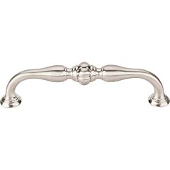 Top Knobs Allington Pull Contemporary,Transitional Style 5-1/16 Inch (128mm) Center to Center, Overall Length 5-3/4" Brushed Satin Nickel Cabinet Hardware Pull / Handle 