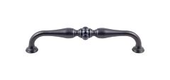 Top Knobs Allington Pull Contemporary,Transitional Style 6-5/16 Inch (160mm) Center to Center, Overall Length 7- Flat Black Cabinet Hardware Pull / Handle 