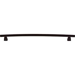 Top Knobs Arched Pull Contemporary Style 12- Inch (305mm) Center to Center, Overall Length 1- 1/16" Oil Rubbed Bronze Cabinet Hardware Pull / Handle 