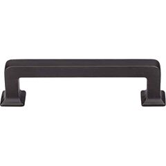Top Knobs Ascendra Pull Contemporary Style 3-3/4 Inch (96mm) Center to Center, Overall Length 4-7/16" Sable Cabinet Hardware Pull / Handle 