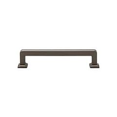 Top Knobs Ascendra Pull Contemporary Style 5-1/16 Inch (128mm) Center to Center, Overall Length 5-11/16" Ash Gray Cabinet Hardware Pull / Handle