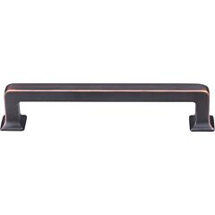 Top Knobs Ascendra Pull Contemporary Style 5-1/16 Inch (128mm) Center to Center, Overall Length 5-11/16" Umbrio Cabinet Hardware Pull / Handle 