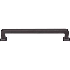 Top Knobs Ascendra Pull Contemporary Style 6-5/16 Inch (160mm) Center to Center, Overall Length 7- Sable Cabinet Hardware Pull / Handle 