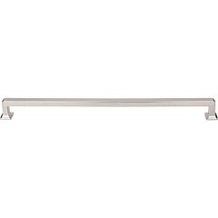 Top Knobs Ascendra Pull Contemporary Style 12- Inch (305mm) Center to Center, Overall Length 1- 5/8" Brushed Satin Nickel Cabinet Hardware Pull / Handle 