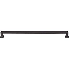 Top Knobs Ascendra Pull Contemporary Style 12- Inch (305mm) Center to Center, Overall Length 1- 5/8" Sable Cabinet Hardware Pull / Handle 