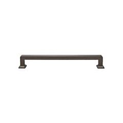 Top Knobs Ascendra Style 18 Inch (457mm) Center to Center, Overall Length 19 Inch Ash Gray Appliance Pull / Handle