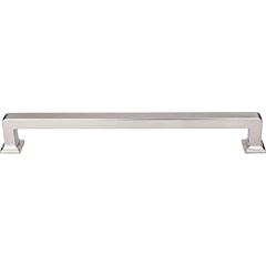Top Knobs Ascendra Style 18 Inch (457mm) Center to Center, Overall Length 19 Inch Brushed Satin Nickel Appliance Pull / Handle