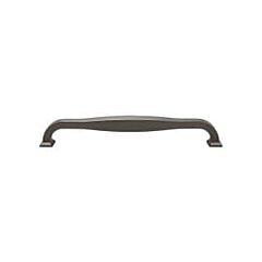 Top Knobs Contour Pull Contemporary Style 12" (305mm) Center to Center, Overall Length 12-15/16" Ash Gray Appliance Pull / Handle