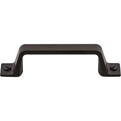 Top Knobs Channing Pull Contemporary, Transitional Style 3-Inch (76mm) Center to Center, Overall Length 4-3/8" Sable Cabinet Hardware Pull / Handle 