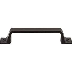 Top Knobs Channing Pull Contemporary, Transitional Style 3-3/4 Inch (96mm) Center to Center, Overall Length 5-1/8" Sable Cabinet Hardware Pull / Handle 
