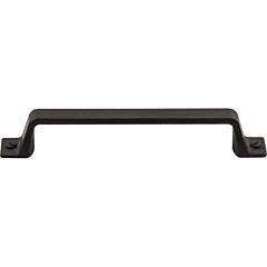 Top Knobs Channing Pull Contemporary, Transitional Style 5-1/16 Inch (128mm) Center to Center, Overall Length 6-3/8" Sable Cabinet Hardware Pull / Handle 