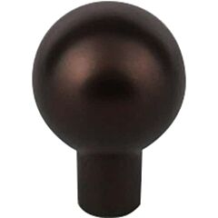 Top Knobs Brookline Knob Contemporary, Modern Style Oil Rubbed Bronze Knob, 7/8 Inch Diameter