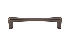 Top Knobs Barrington 5-1/16" (128mm) Center to Center, Overall Length 5-5/8" (143mm) Ash Gray Cabinet Door Pull/Handle