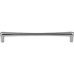 Top Knobs Brookline Pull Contemporary, Modern Style 9-Inch (229mm) Center to Center, Overall Length 9-5/8" Polished Chrome Cabinet Hardware Pull / Handle 