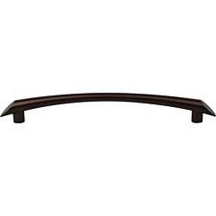 Top Knobs Edgewater Pull Contemporary, Modern Style 7-9/16 Inch (192mm) Center to Center, Overall Length 9-3/16" Oil Rubbed Bronze Cabinet Hardware Pull / Handle 