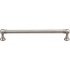 Top Knobs Kara Pull Traditional Style 7-9/16 Inch (192mm) Center to Center, Overall Length 8-3/16" Brushed Satin Nickel Cabinet Hardware Pull / Handle 