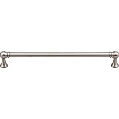 Top Knobs Kara Pull Traditional Style 8-13/16 Inch (224mm) Center to Center, Overall Length 9-7/16" Brushed Satin Nickel Cabinet Hardware Pull / Handle 