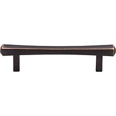 Top Knobs Juliet Pull Contemporary,Transitional Style 3-3/4 Inch (96mm) Center to Center, Overall Length 5-1/4" Tuscan Bronze Cabinet Hardware Pull / Handle 