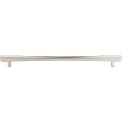 Top Knobs Juliet Pull Contemporary,Transitional Style 12-Inch (305mm) Center to Center, Overall Length 14" Polished Nickel Cabinet Hardware Pull / Handle 