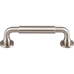 Top Knobs Lily Pull Contemporary,Transitional Style 3-3/4 Inch (96mm) Center to Center, Overall Length 4-11/16" Brushed Satin Nickel Cabinet Hardware Pull / Handle 
