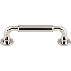 Top Knobs Lily Pull Contemporary,Transitional Style 3-3/4 Inch (96mm) Center to Center, Overall Length 4-11/16" Polished Nickel Cabinet Hardware Pull / Handle 