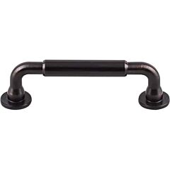 Top Knobs Lily Pull Contemporary,Transitional Style 3-3/4 Inch (96mm) Center to Center, Overall Length 4-11/16" Tuscan Bronze Cabinet Hardware Pull / Handle 