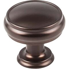 Top Knobs Eden Large Knob Traditional Style Oil Rubbed Bronze Knob, 1-3/8 Inch Diameter