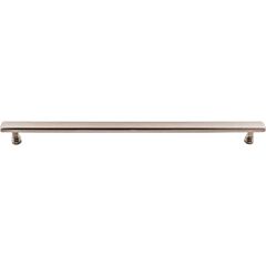 Top Knobs Kingsbridge Pull Modern,Transitional Style 12-Inch (305mm) Center to Center, Overall Length 13-5/16" Brushed Satin Nickel Cabinet Hardware Pull / Handle 