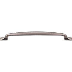 Top Knobs Torbay Pull Modern,Transitional Style 8-13/16 Inch (224mm) Center to Center, Overall Length 10-1/2" Ash Gray Cabinet Hardware Pull / Handle 