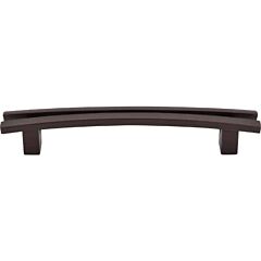 Top Knobs Flared Pull Contemporary Style 5-Inch (127mm) Center to Center, Overall Length 6-1/2" Oil Rubbed Bronze Cabinet Hardware Pull / Handle 