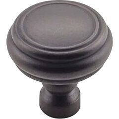Top Knobs Brixton Rimmed Knob Contemporary, Transitional Style Sable Knob, 1-1/4 Inch Diameter